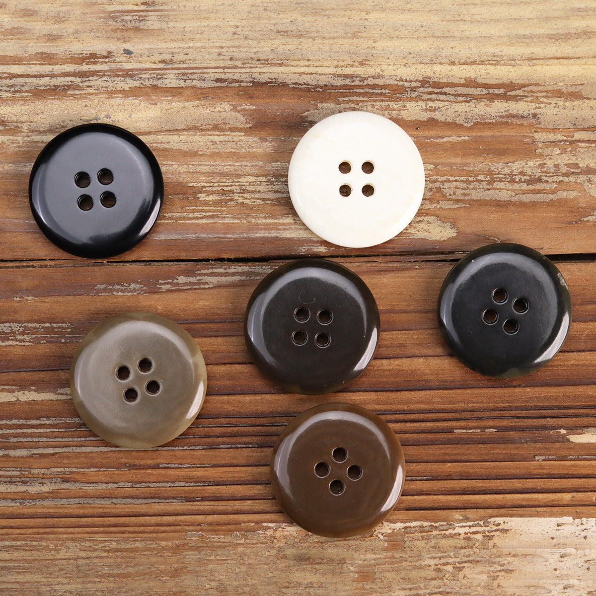 Imitation Fruit Texture Urea Buttons for Suit Jacket 30 Pack