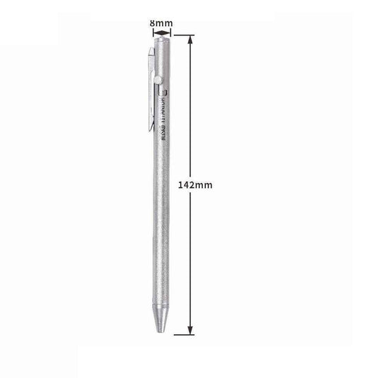 NOSKO Pure Titanium Bolt Action Tactical Gel Pen