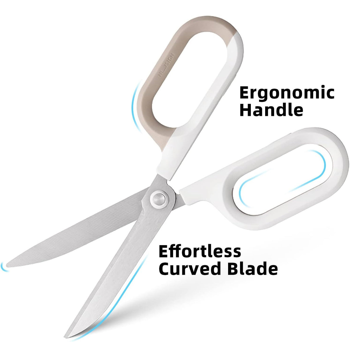 DELI NUSIGN 7 INCH Multipurpose Scissor,2 Pack