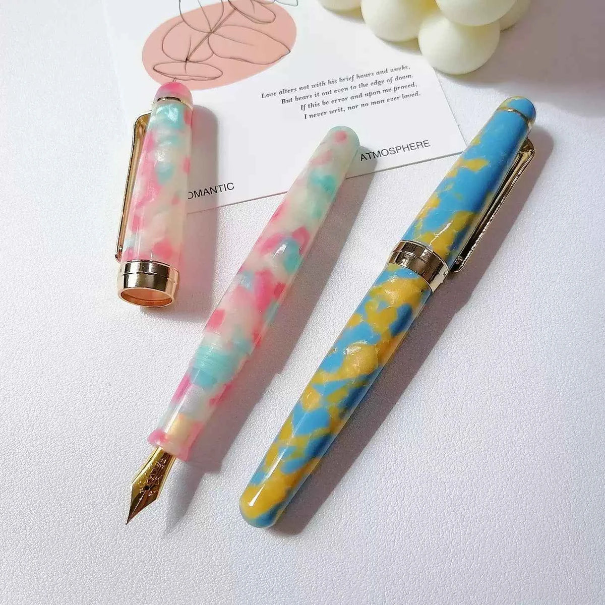 MAJOHN S9 Color Acrylic Fountain Pen