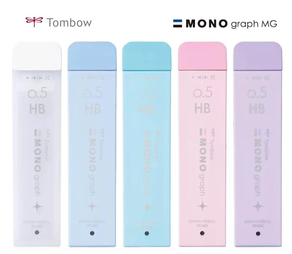 Tombow MONO Shimmer Edition Mechanical Pencil Eraser Leads Set of 4 [Limited]
