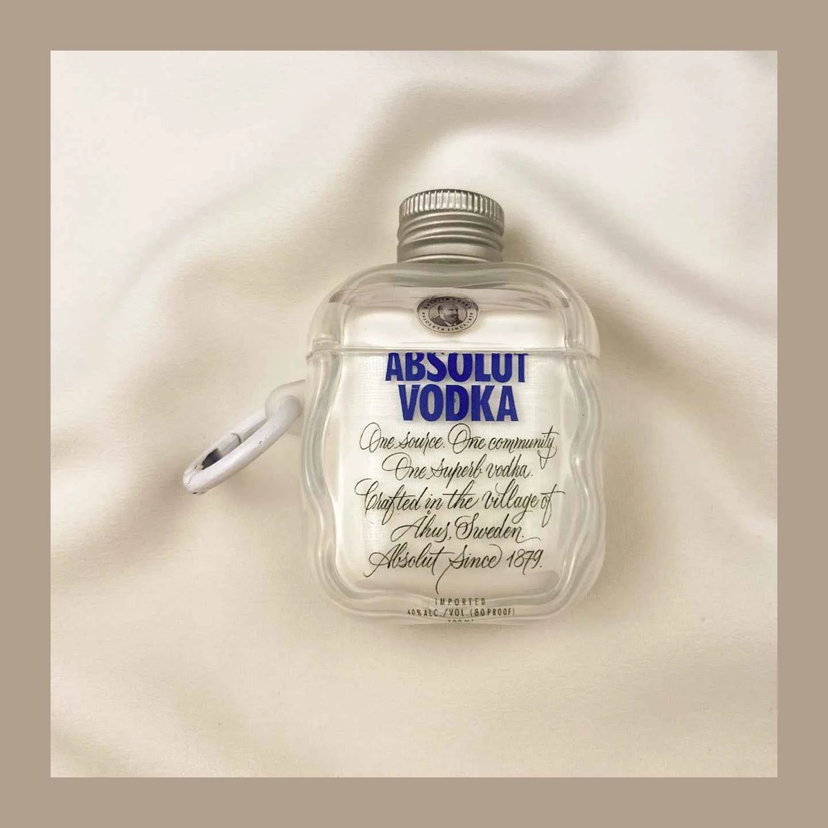 3D Vodka Bottle AirPods Case A