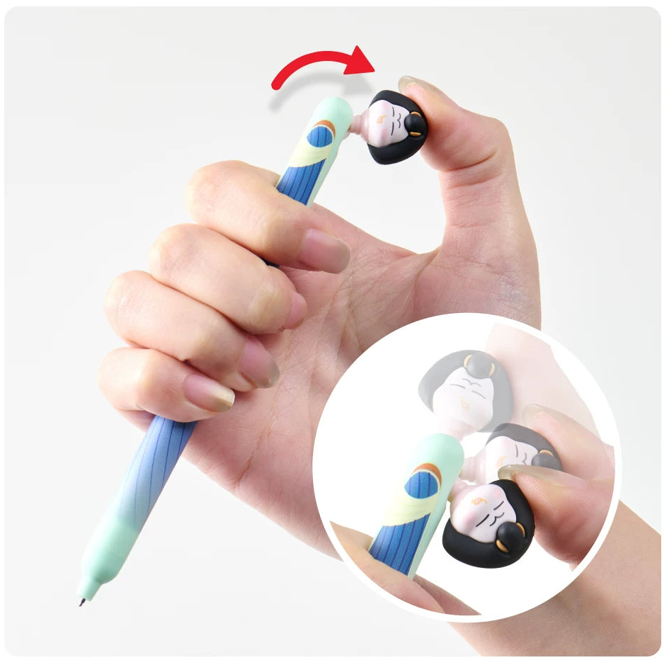 KACO POPUP x National Museum Limited Edition Click Gel Pen 3-Pack
