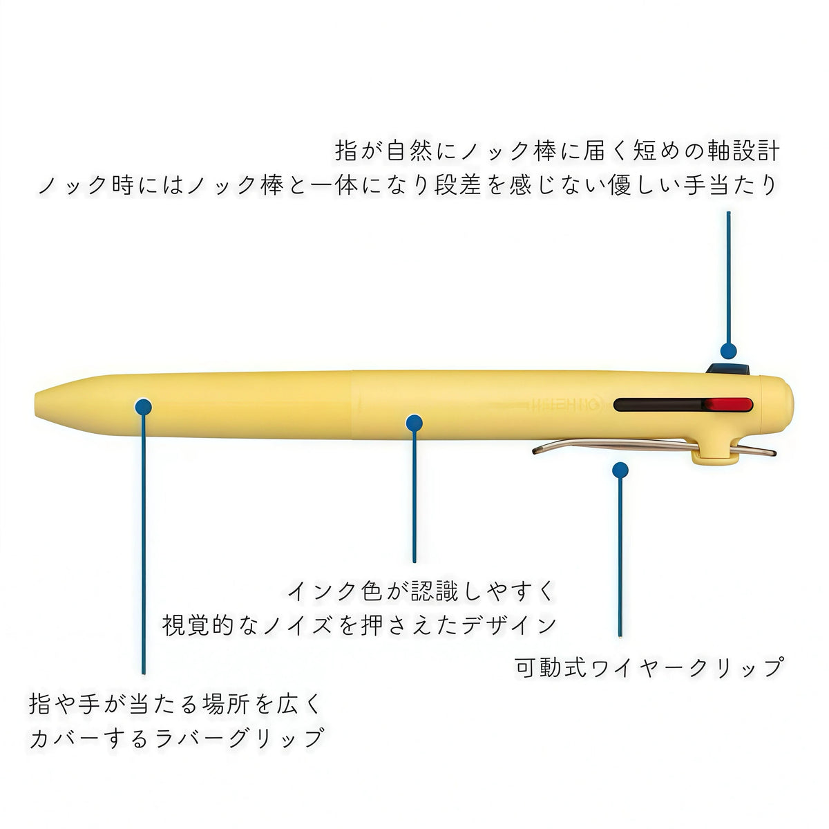 Uni-ball ZENTO 3-Color Gel Pen | Black, Red & Blue Ink | 0.38 / 0.5mm