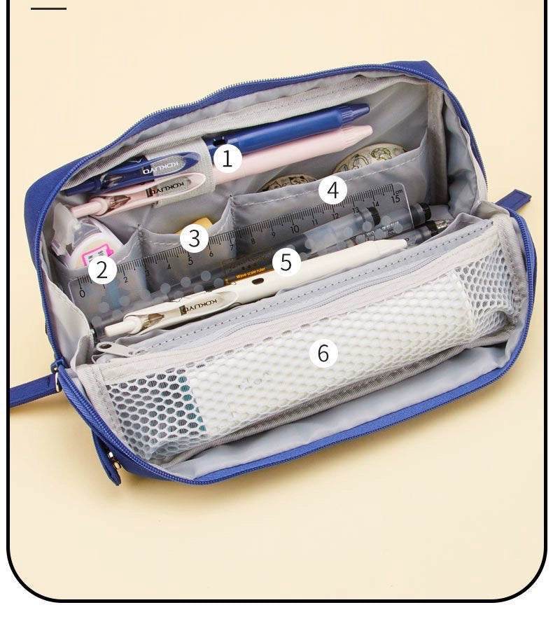 KOKUYO and Noritake HACO Pencil Case Good Time