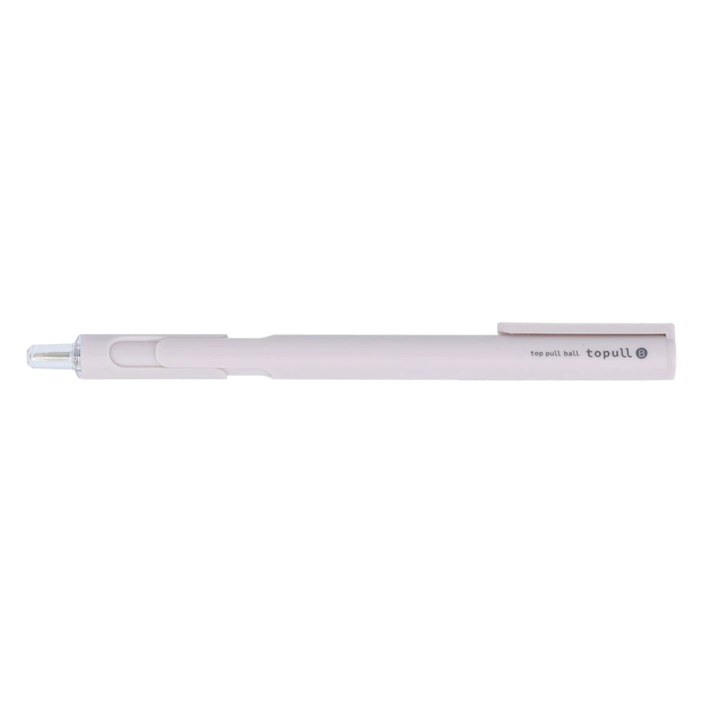 Sun-Star Topull B Ballpoint Pen Black Ink 0.5MM Beige