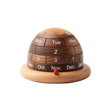 Solid Wood Planet Perpetual Calendar