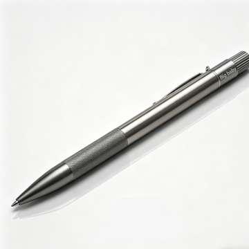 BTST Classic All-Metal Ballpoint Pen Twist Retractable,0.7mm Black Ink