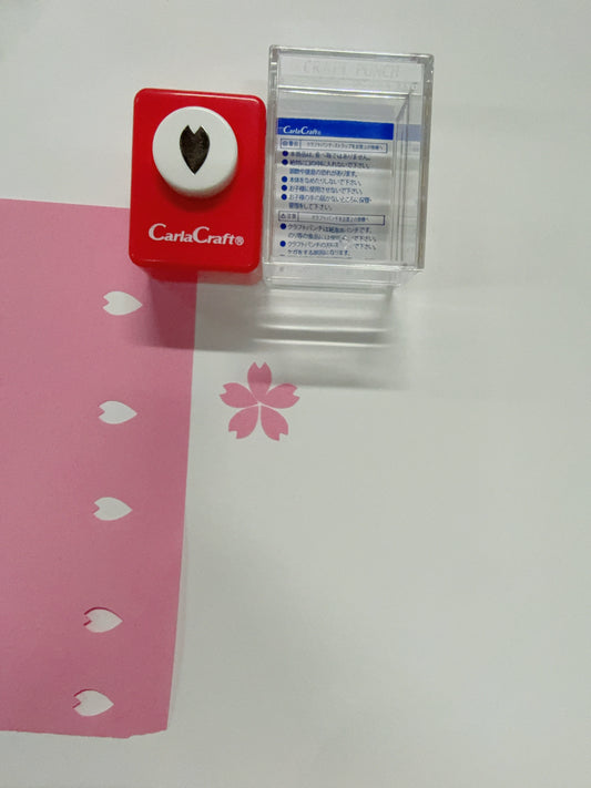 CARL Craft Mini Punch Japan Selection Sakura Flower Petal Small