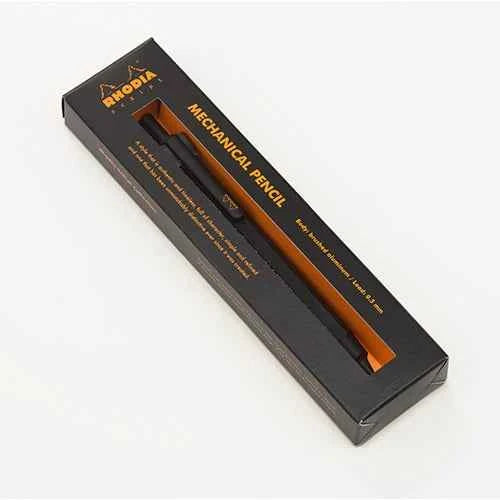 Rhodia Script Mechanical Pencil,0.5mm Aluminum Boday Black