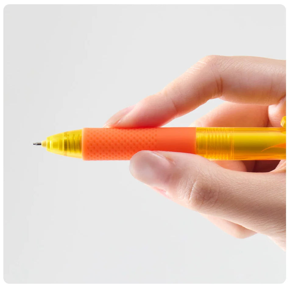 KACO JUMBO Koi Series Click Gel Pen | Black Ink 0.5mm | 4-Pack
