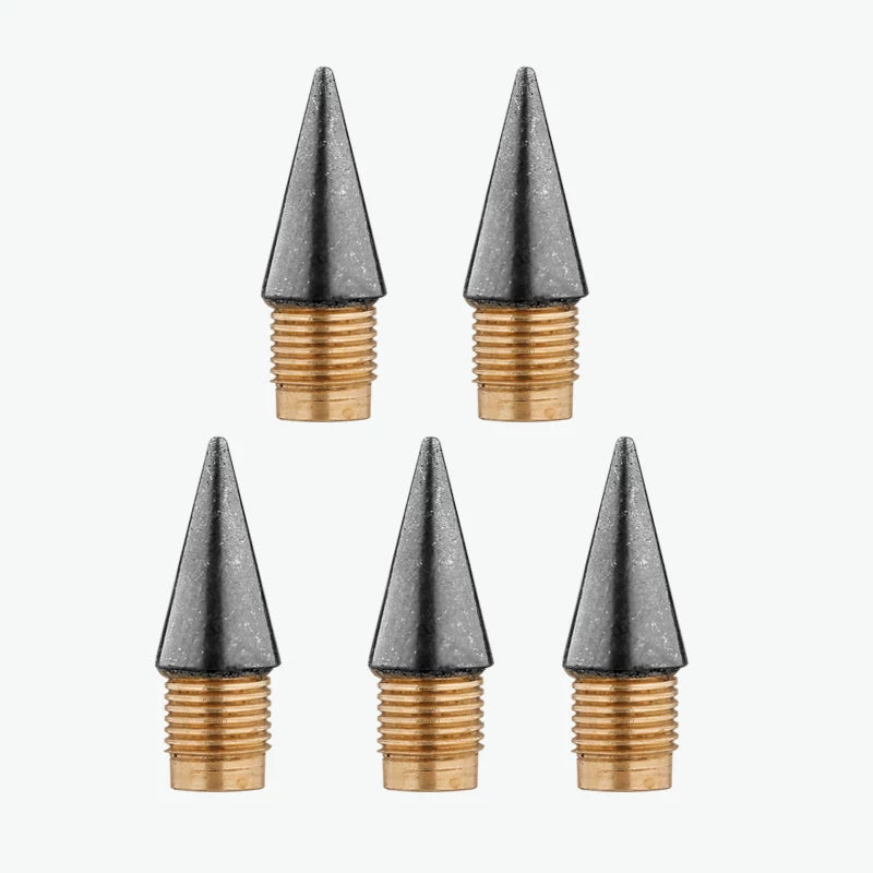 MAJOHN N102 Dual-Ended Fountain Pen & Eternal Pencil with 5 Alloy Pencil Tips