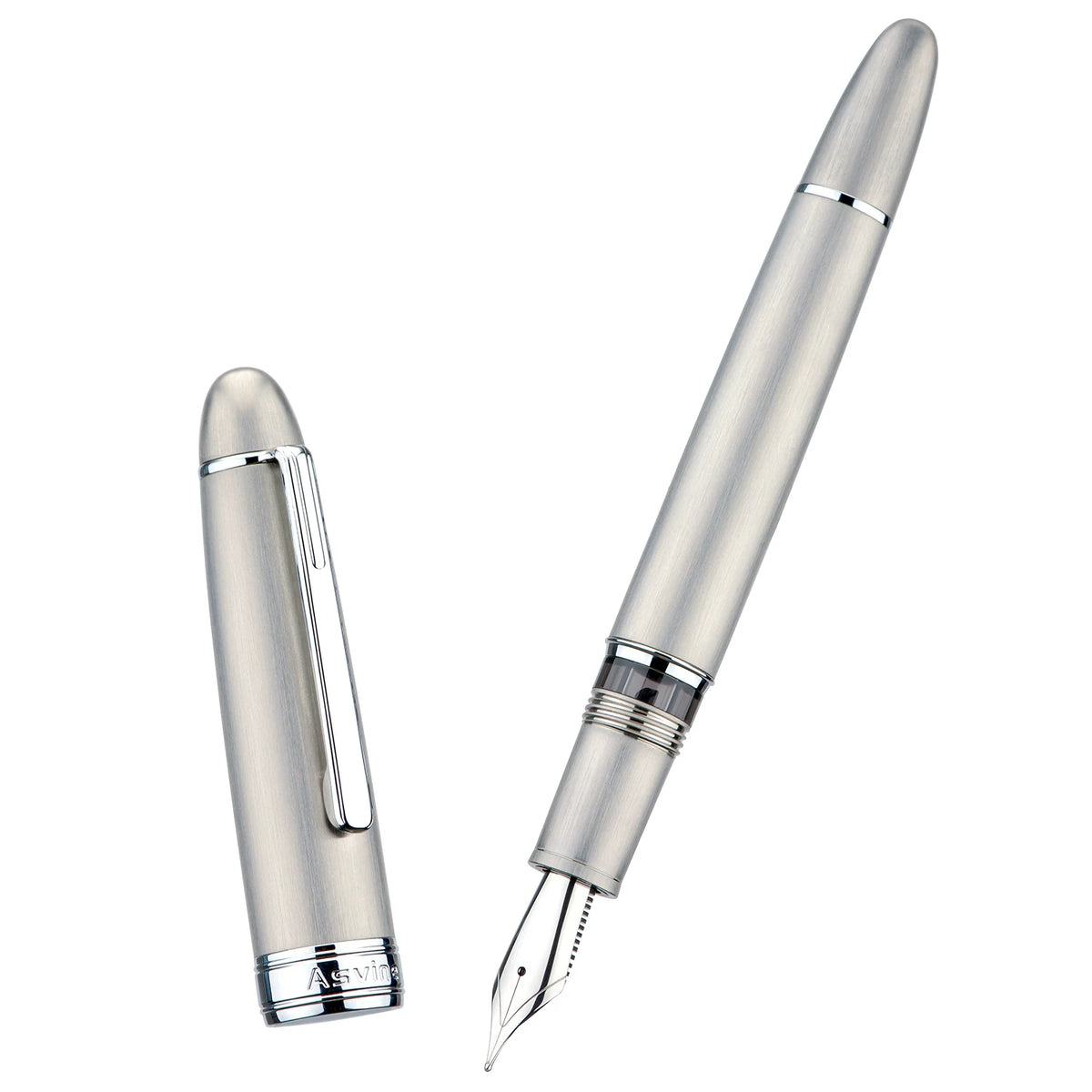 Asvine J16 Titanium Alloy Fountain Pen | Piston Filling | German JOWO Nib