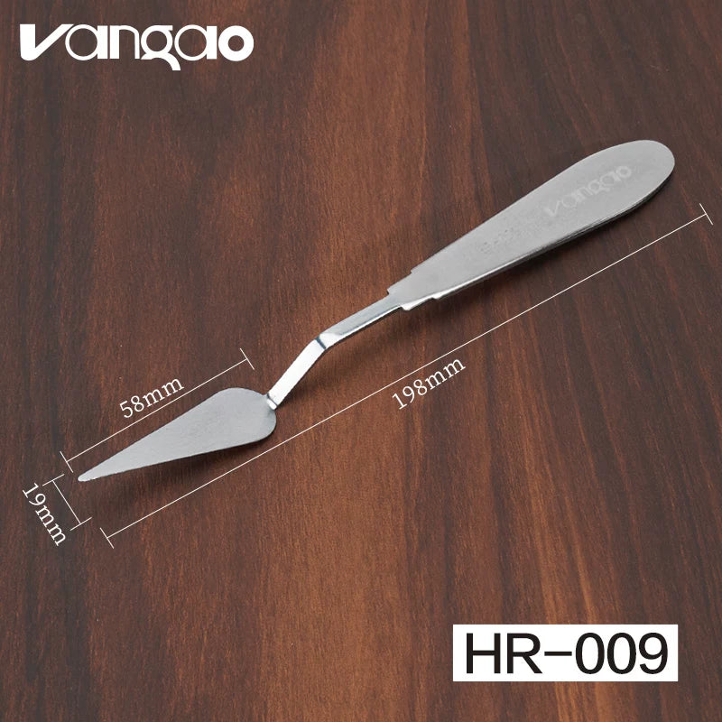 VANGAO Flexible All-Steel Palette Knife | Single Pack 009