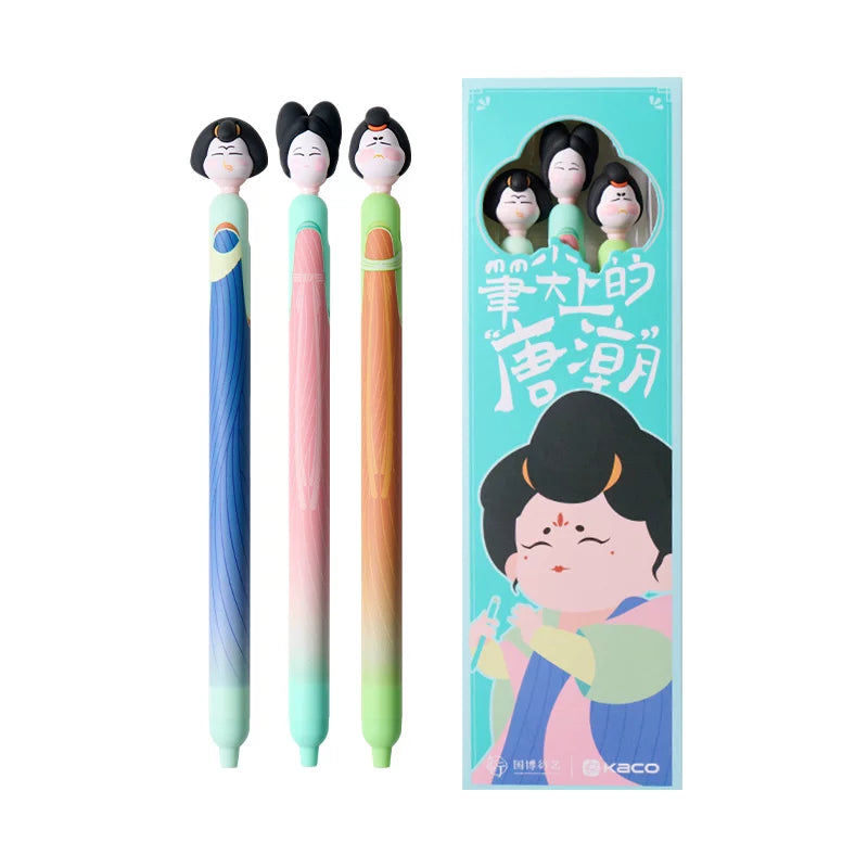 KACO POPUP x National Museum Limited Edition Click Gel Pen 3-Pack A