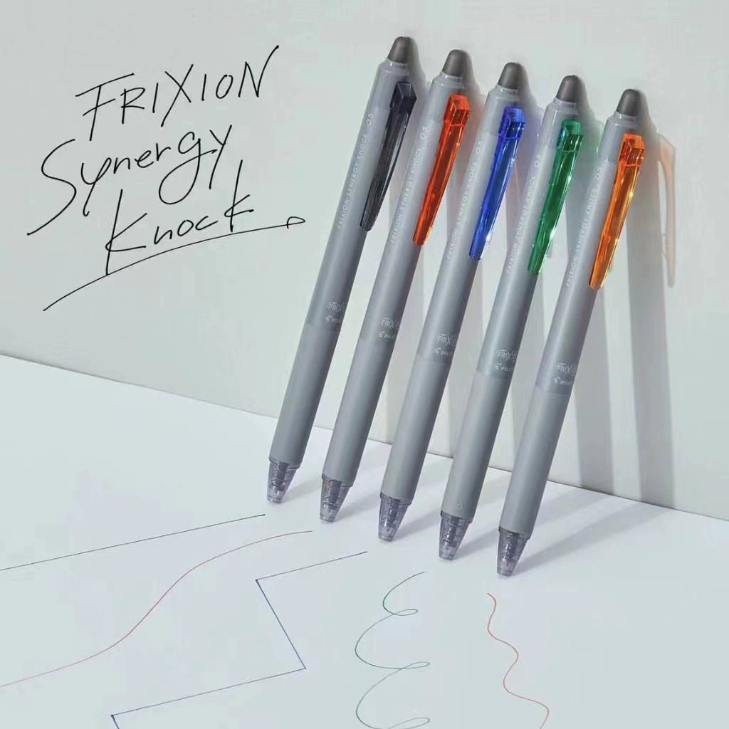 Pilot Frixion Synergy Knock 8 Color Ballpoint Pen Set