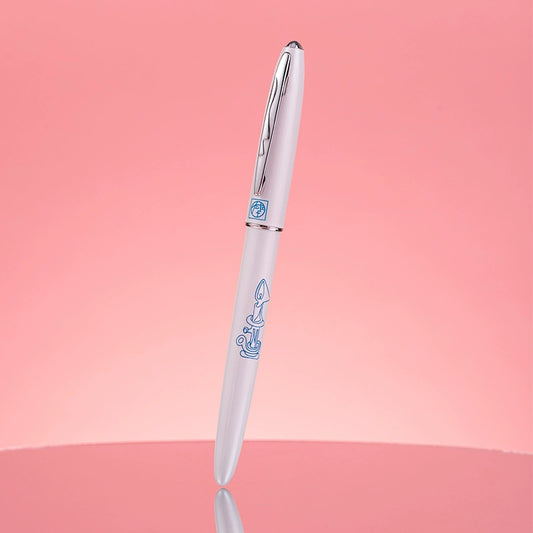 Pimo 606 Fountain Pen - 0.38mm Extra Fine Nib White