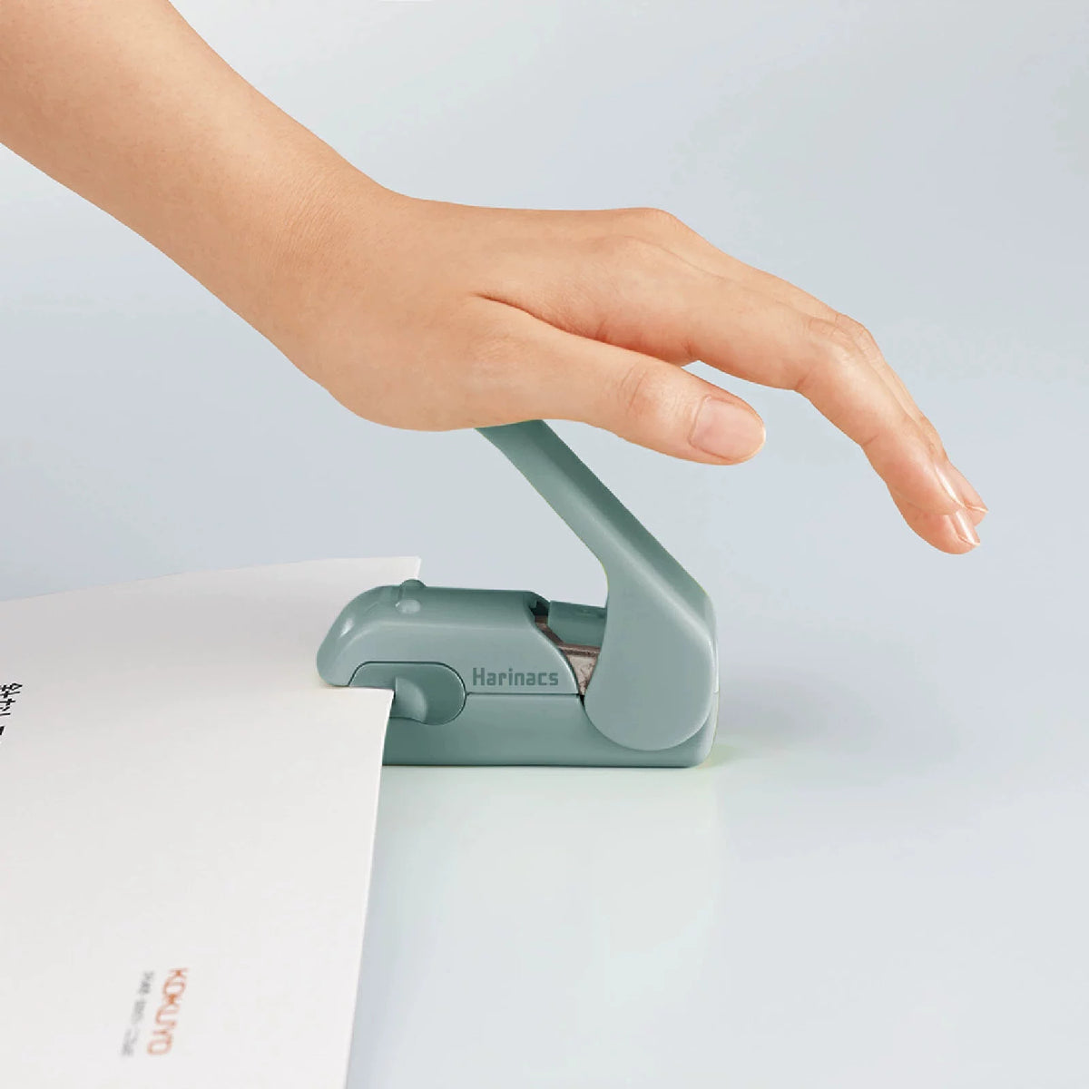 KOKUYO Harinacs Stapleless Stapler Needle-Free Paper Binding for Office & School
