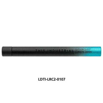 Luddite THIS INDUSTRIAL Pencil Lead Case Aluminum Black Blue