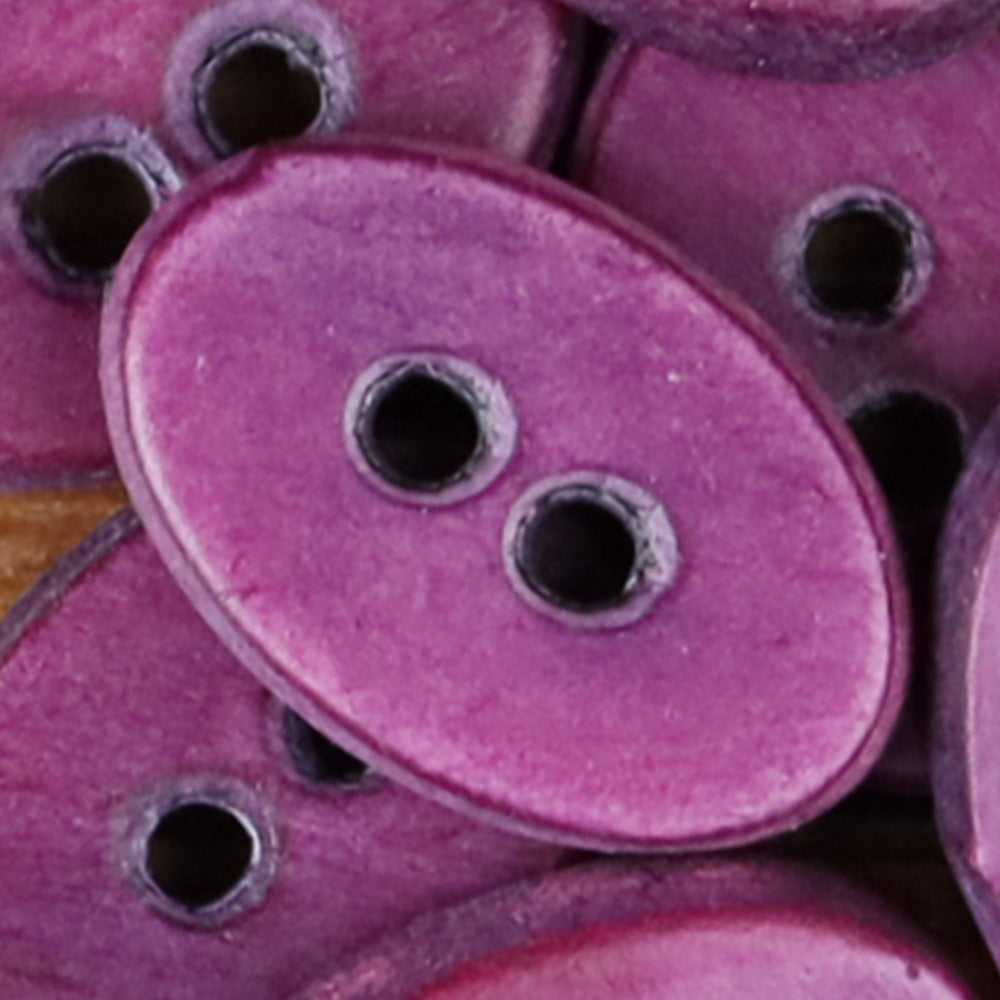 Dopamine Series Novelty Shaped Cattle Bone Shirt Buttons 11.5mm 2-Hole – Set of 12 9