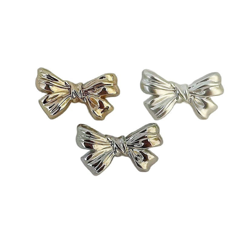Bowknot Metal Shank Buttons for Hand Sewing 20 Pack