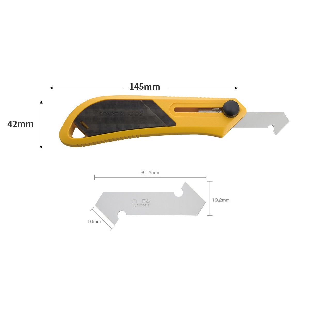 OLFA 28mm RTY-1/C Quick-Change Rotary Cutter