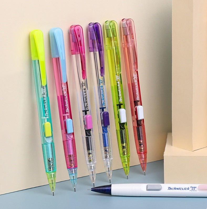 Pentel Techniclick Porte-mines 0,5 mm PD105T (Lot de 5)