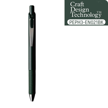 Pentel EnerGel x Craft Design Technology Gel Pen, 0.5 mm | Dark Green, Black Ink
