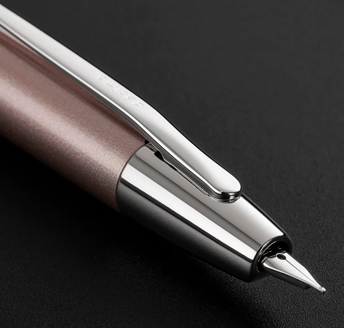 Pilot Capless Decimo Fountain Pen | 18K Gold Nib | Retractable | Aluminum Barrel | CON-40 Converter Included