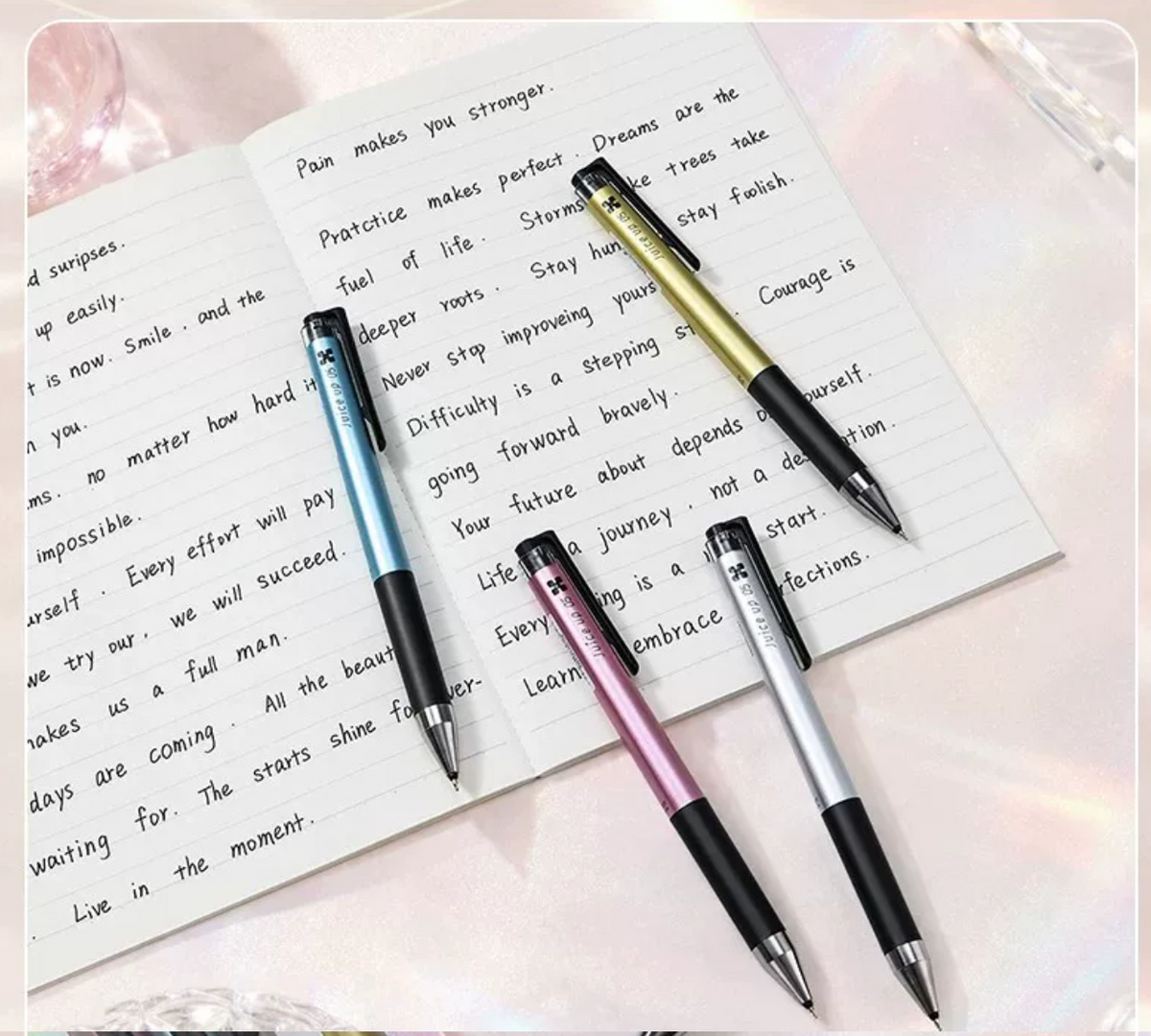 Pilot Juice Up 10th Anniversary Limited Edition Gel Pen | 0.5mm Black | Includes 3 Refills