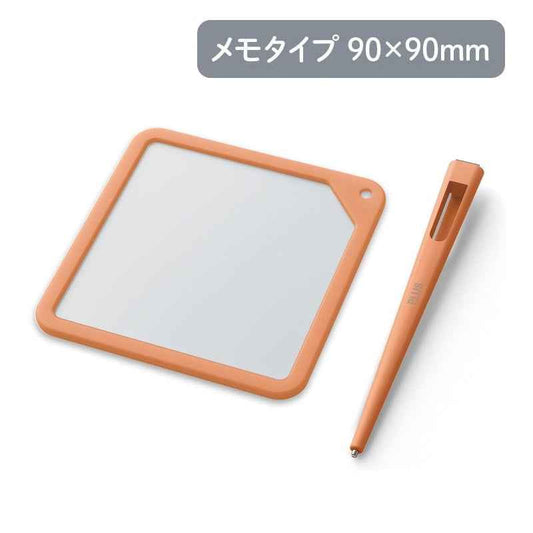 PLUS Kaite Memo Writing Pad 90x90mm Orange
