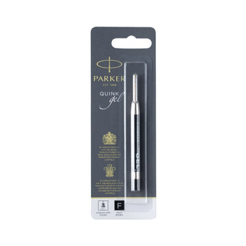Parker Quink Gel Pen Refill - Fine Point 0.55mm - Black 1 Pack