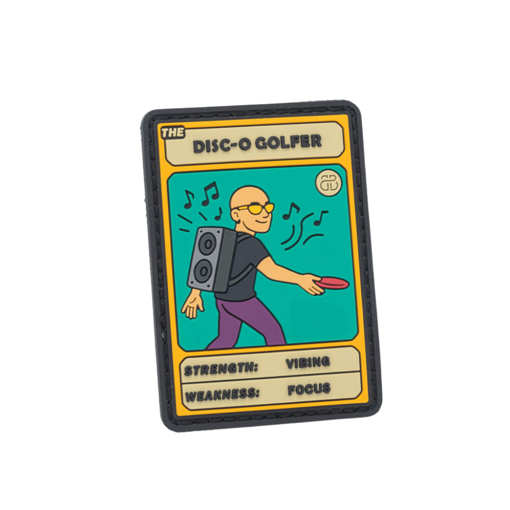 Character Patch - Disc-o Golfer