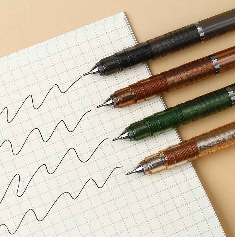 Japanese Penac STABLE 0.5MM Click Gel Pen 4 Pack