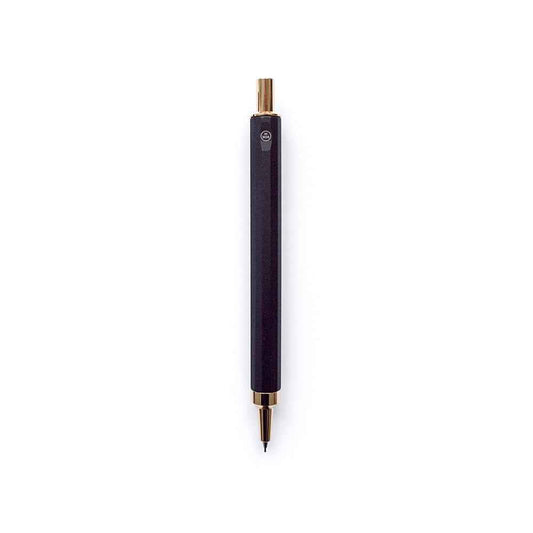 HMM Mechanical Pencil All Metal for Writing Sketching 0.7mm Gold
