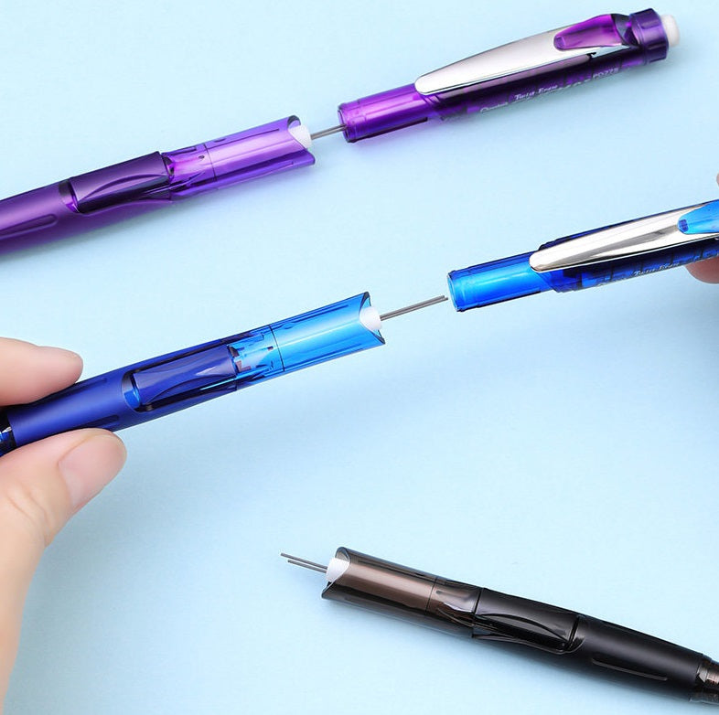 Pentel Click PD275 Mechanical Pencil 0.5mm Twist-Erase 4-Pack
