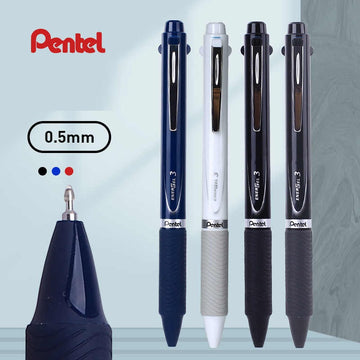 Pentel EnerGel 3 Multi-Function,3-Ink Gel Pen, (0.5mm)