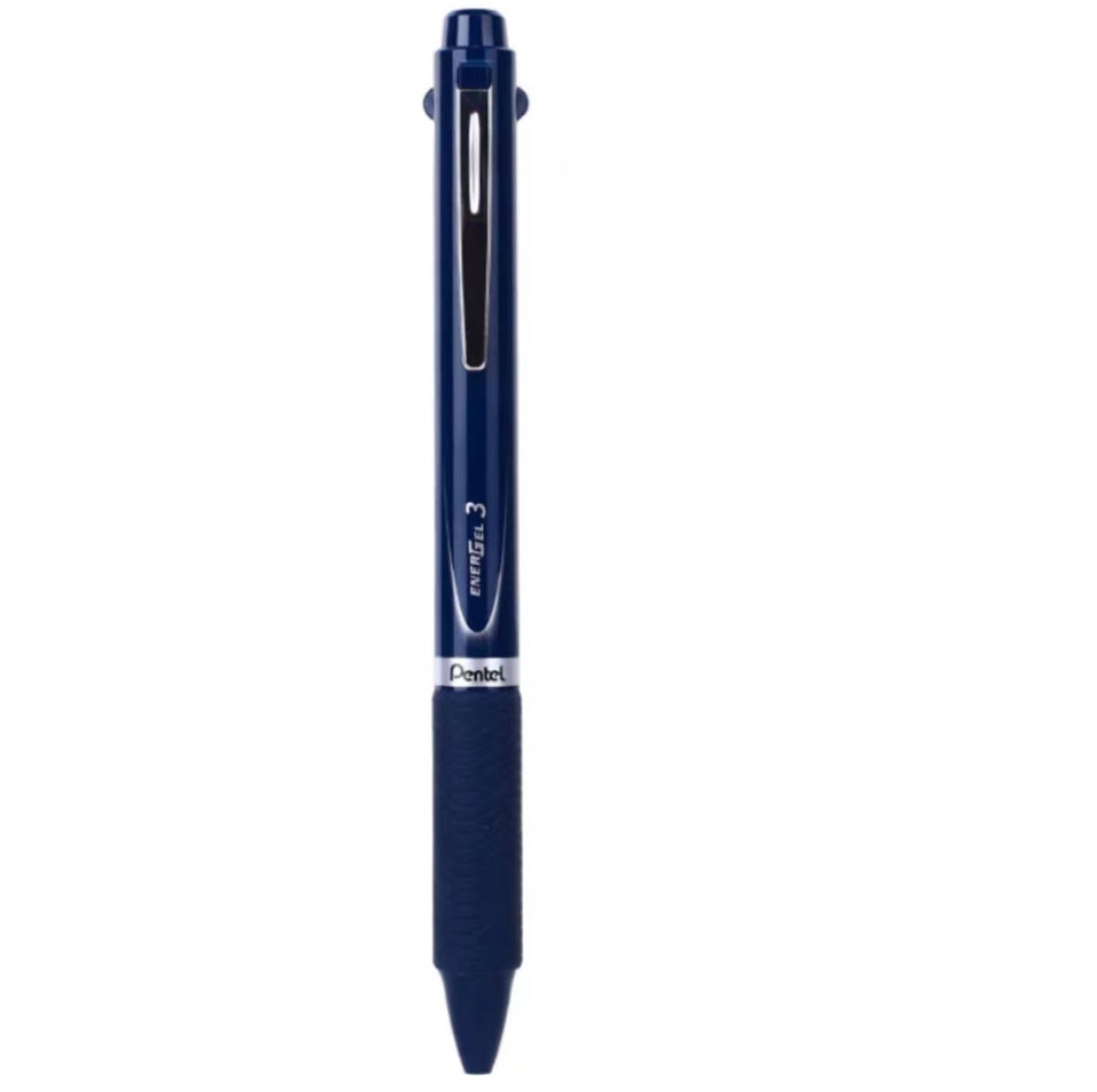 Pentel EnerGel 3 Multi-Function,3-Ink Gel Pen, (0.5mm) Dark Blue