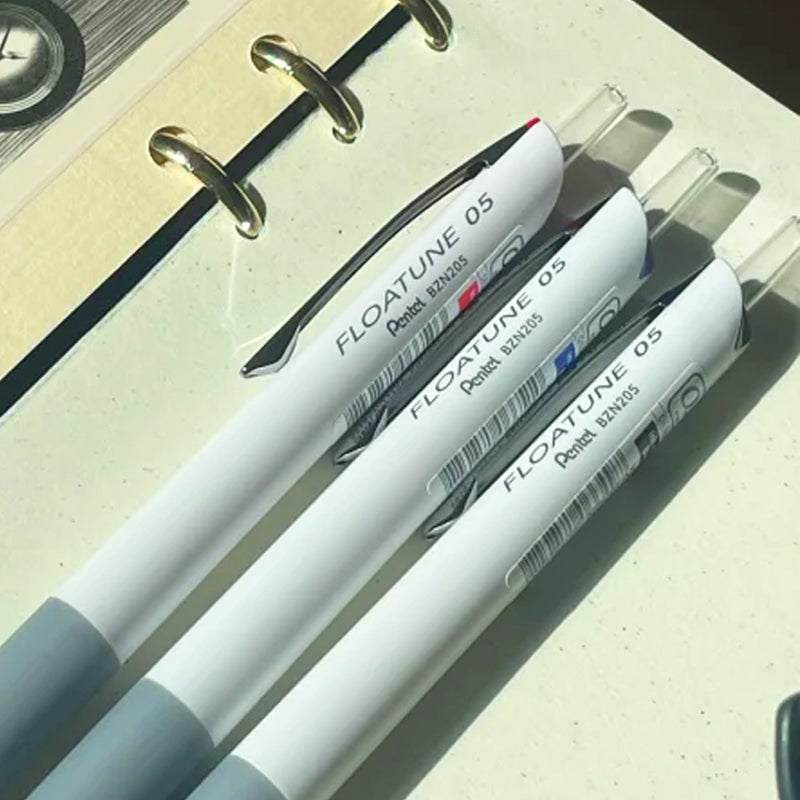 Pentel Floatune BZN205 Ballpoint Pen with 3 Refills 0.5mm