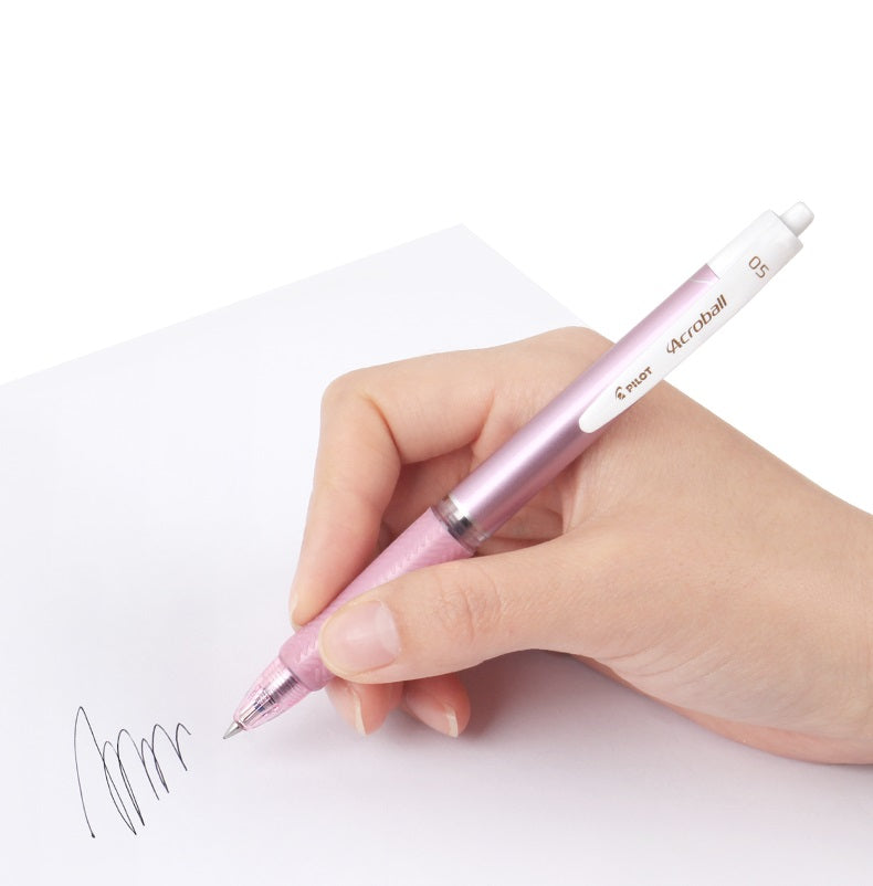 2pcs Pilot Acroball T Series Black Ballpoint Pen 0.3mm/0.5mm/0.7mm