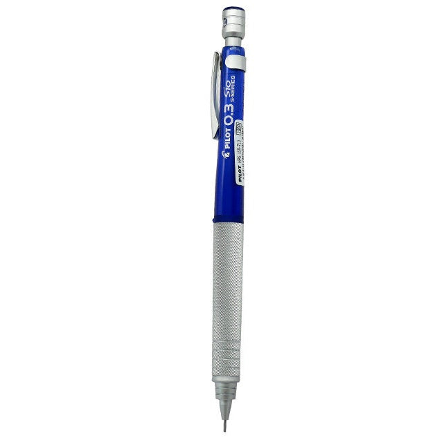 Pilot S10 Drafting Mechanical Pencil | Metal Low Center of Gravity | 0.3 / 0.4 / 0.5 / 0.9mm Blue 0.3mm