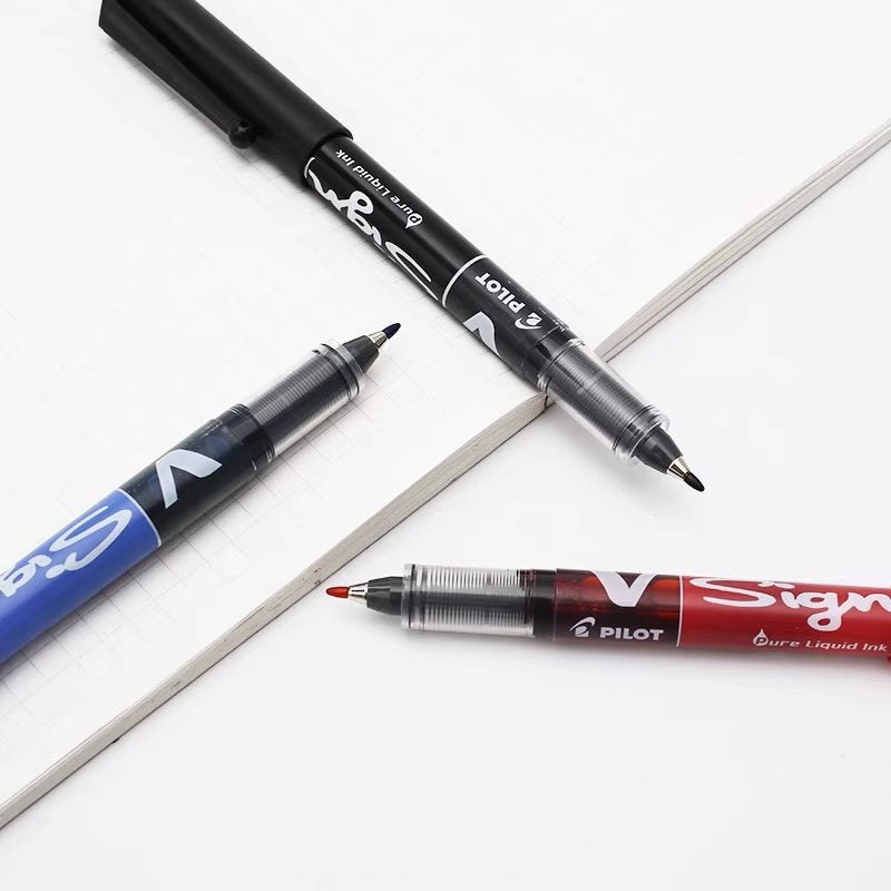 Pilot SW-VSP V Sign Pen Pure Liqud Ink 3 Pack
