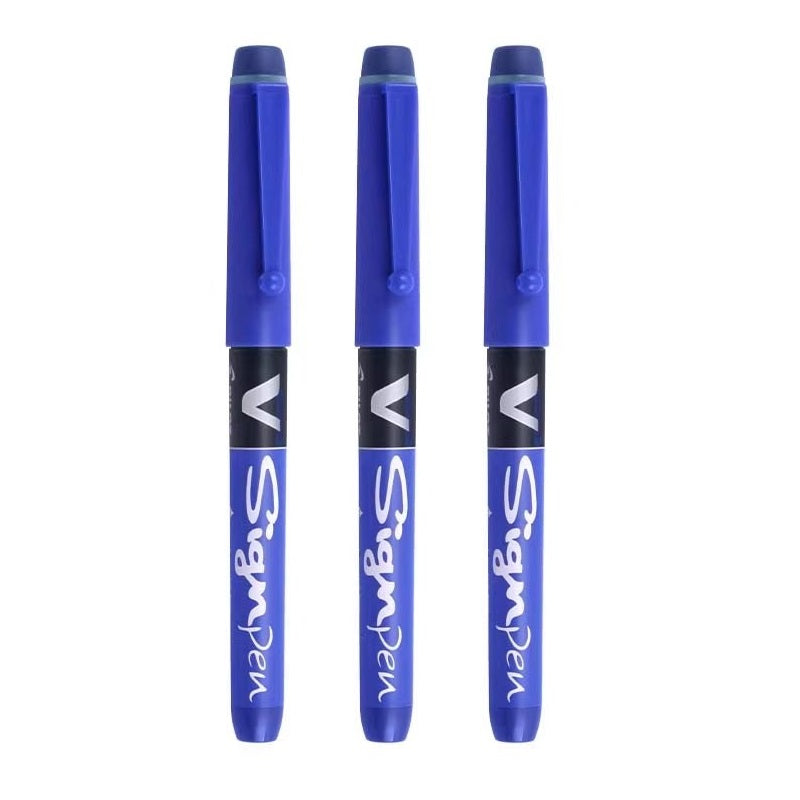 Pilot SW-VSP V Sign Pen Pure Liqud Ink 3 Pack 3 Blue