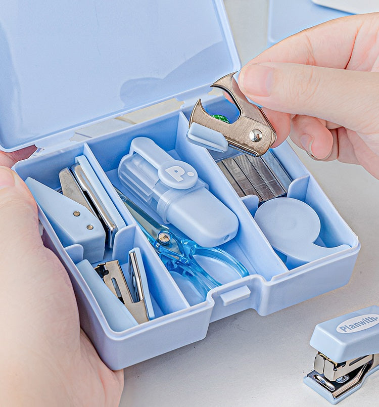 Planwith Mini Portable Office Efficiency Tool Chest Kit - 8in1
