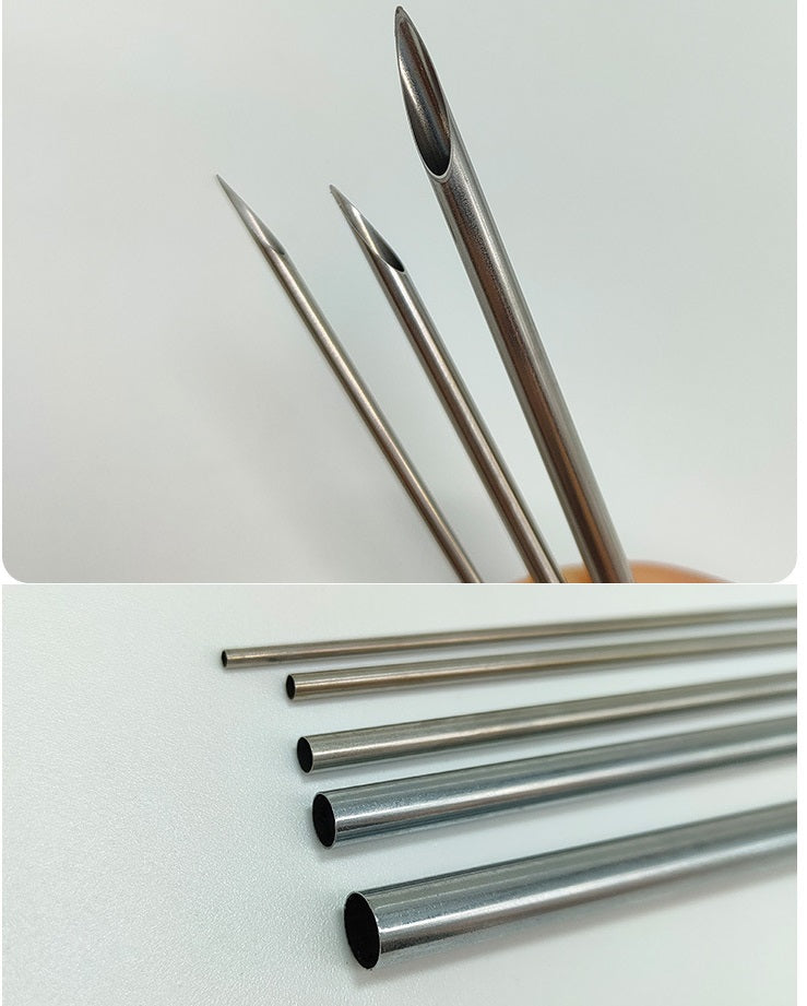 Pottery Hole Punch Tool Set of 5 – Stainless Steel Serrated Drill Cutters (2/3/4/6/8mm)