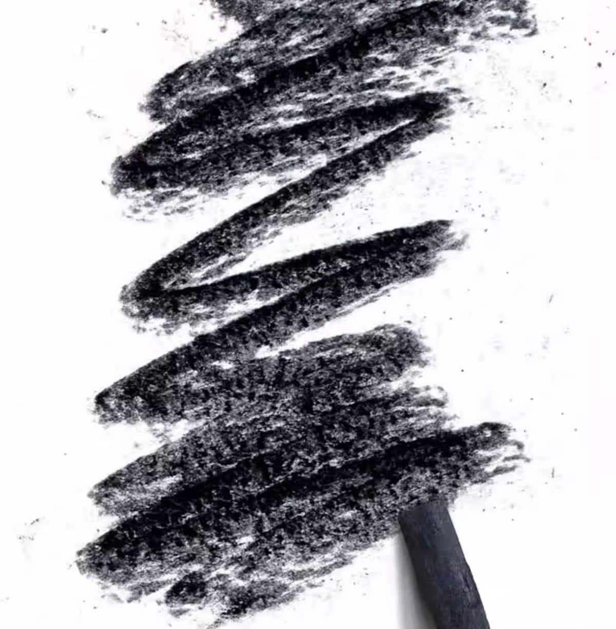 REMSONG Willow Charcoal Sticks 4-5mm for Drawing,25 Pack