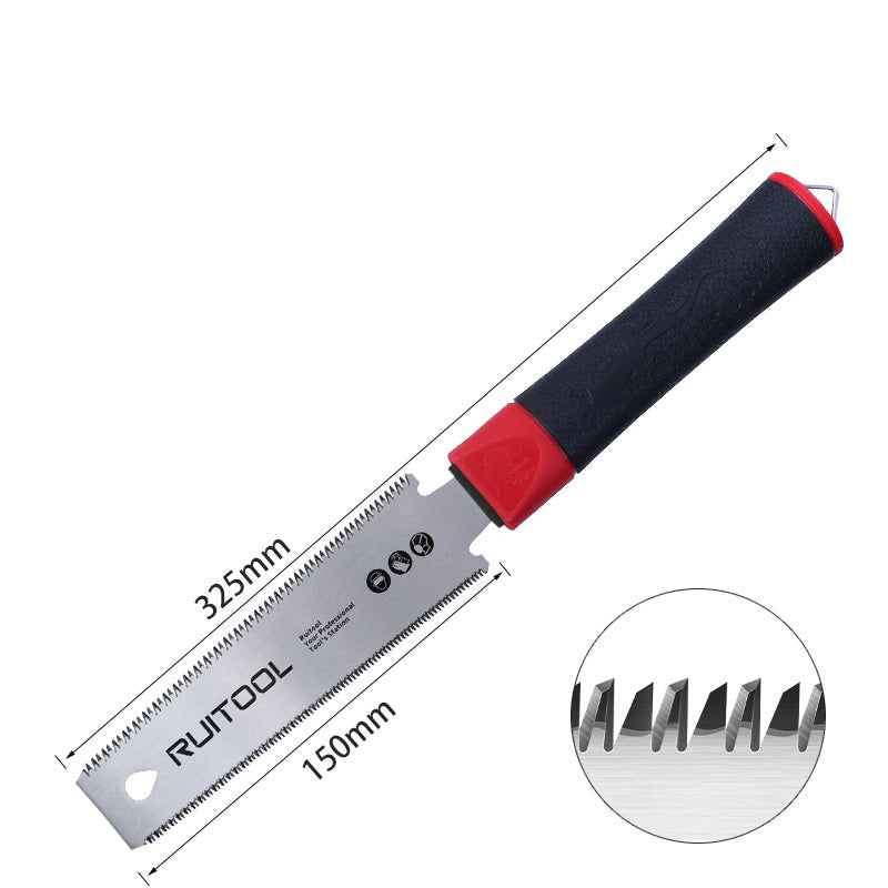 RUITOOL Japanese Hand Saw 6 Inch Double Edge Pull Saw
