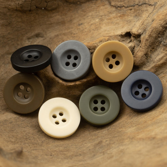 Vintage Jacket Sweater Resin Buttons 50pcs