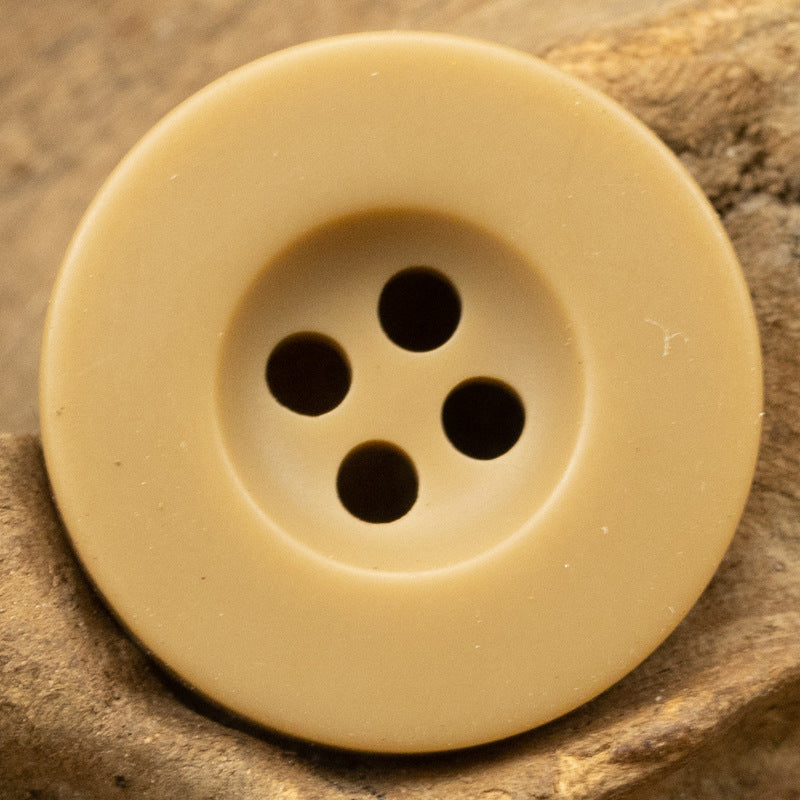 Vintage Jacket Sweater Resin Buttons 50pcs Khaki