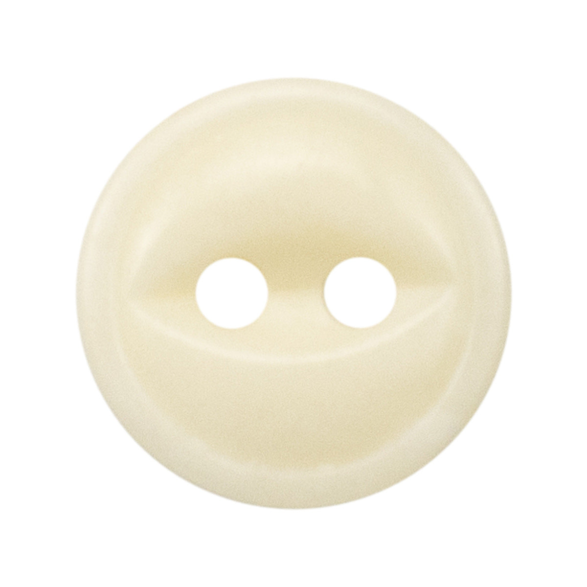 11.5mm Ivory Two-Hole Fish-Eye Bovine Bone Buttons for Shirt 10pcs